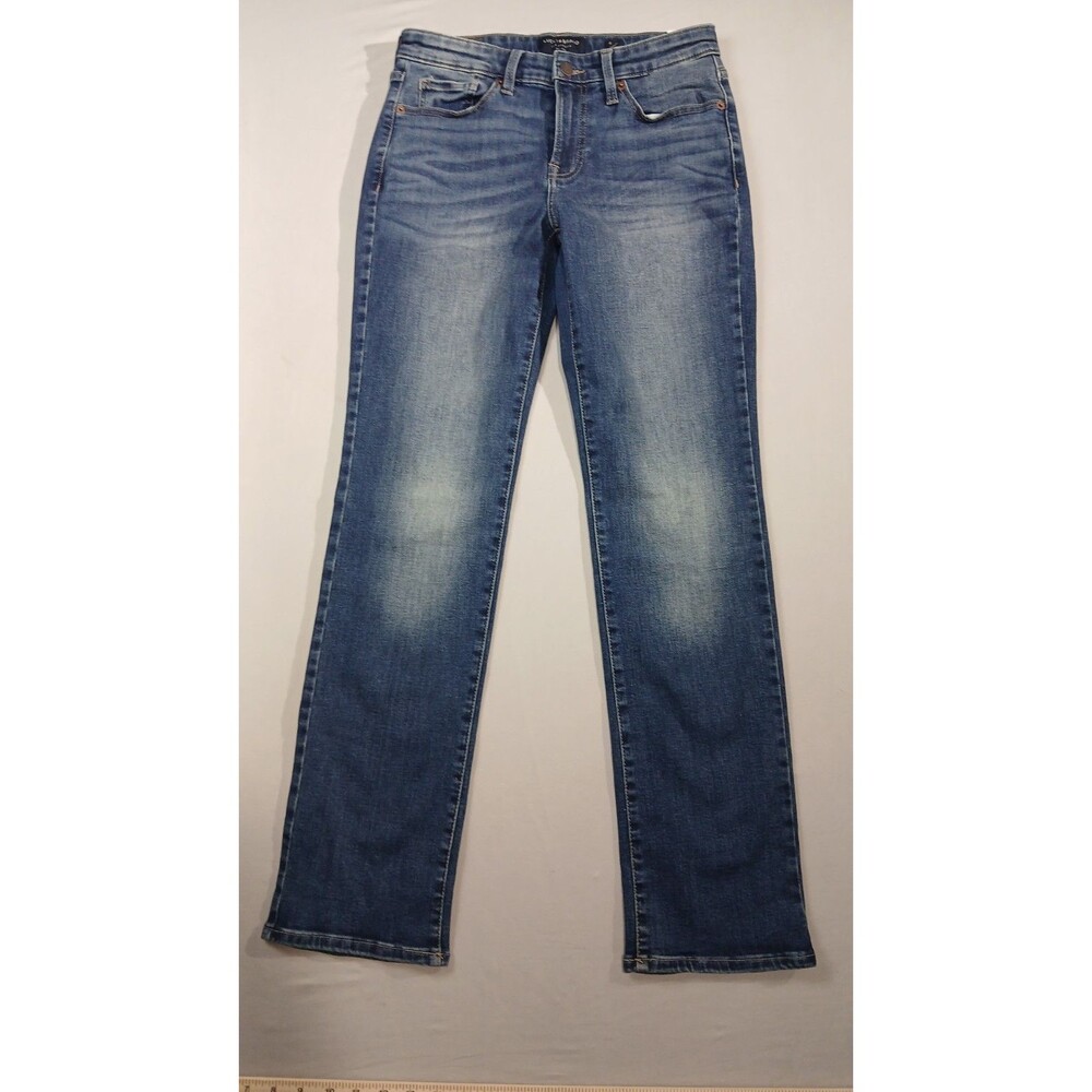 NWT Lucky Brand Sweet Mid Rise Straight Jeans 6/28 Regular $99 Stretch New Women